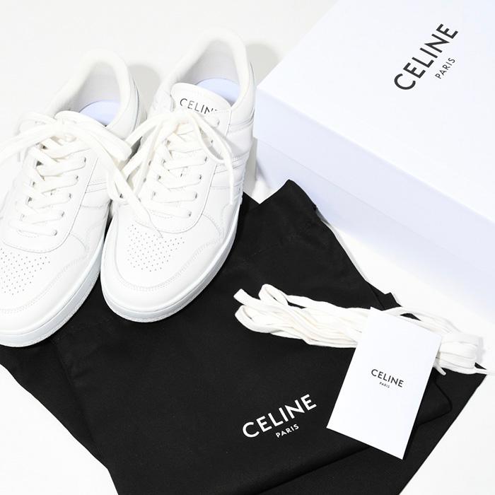 新品・未使用】人気‼︎セリーヌ CELINE レースアップ ロースニーカー 38-