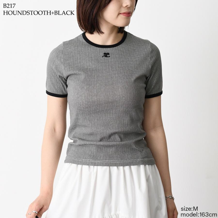 courreges（クレージュ） Tシャツ シグネチャーコントラストTシャツ