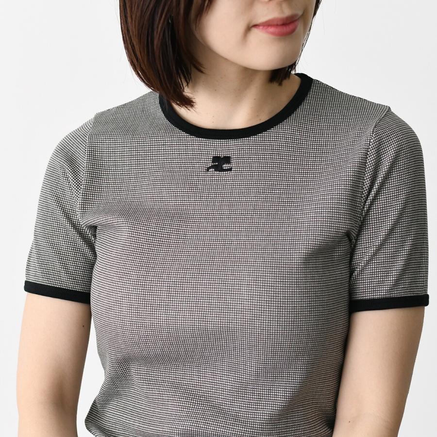 courreges（クレージュ） Tシャツ シグネチャーコントラストTシャツ