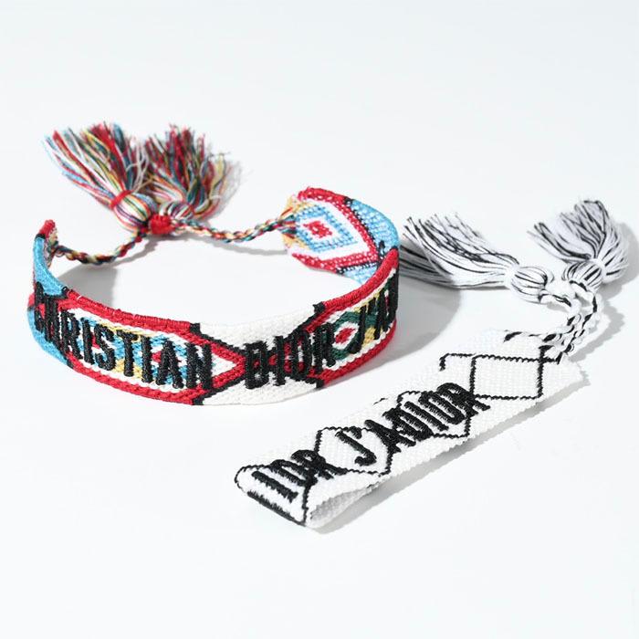 Dior ディオール J Adior コットン ブレスレット タッセル アクセサリー White Multi Emerald Car Yellow Blue バイカラー B0961adrco Dior B0961adrco 2 セレクトショップ Felice Yahoo 店 通販 Yahoo ショッピング