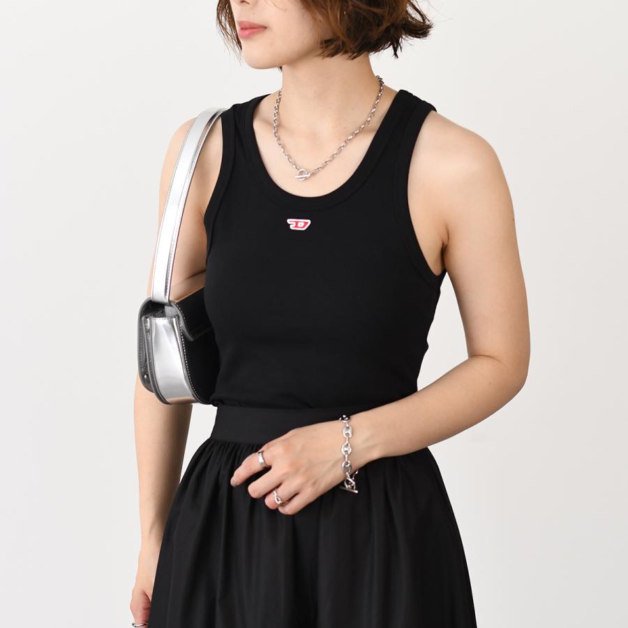 ディーゼル DIESEL T-Anky-D Tank Top レディース：XS T-ANKY-D Woman: Tank top with embroidered D patch | Diesel
