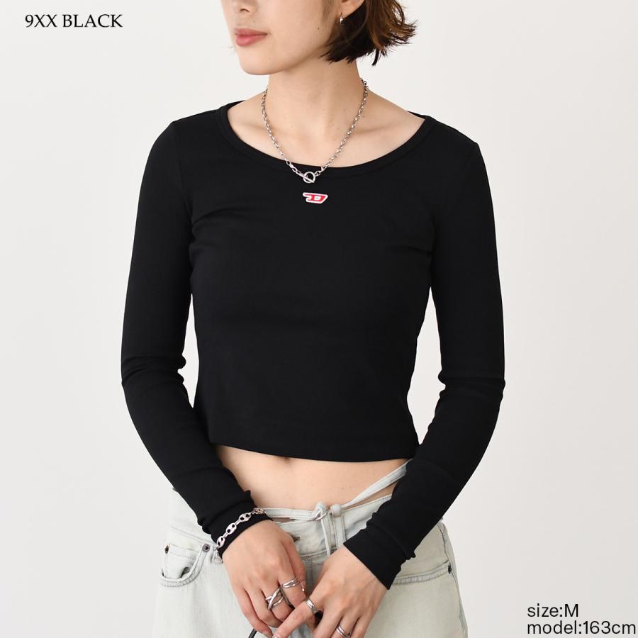 DIESEL ディーゼル トップス T-BALLET-D リブ長袖Tシャツ A05106