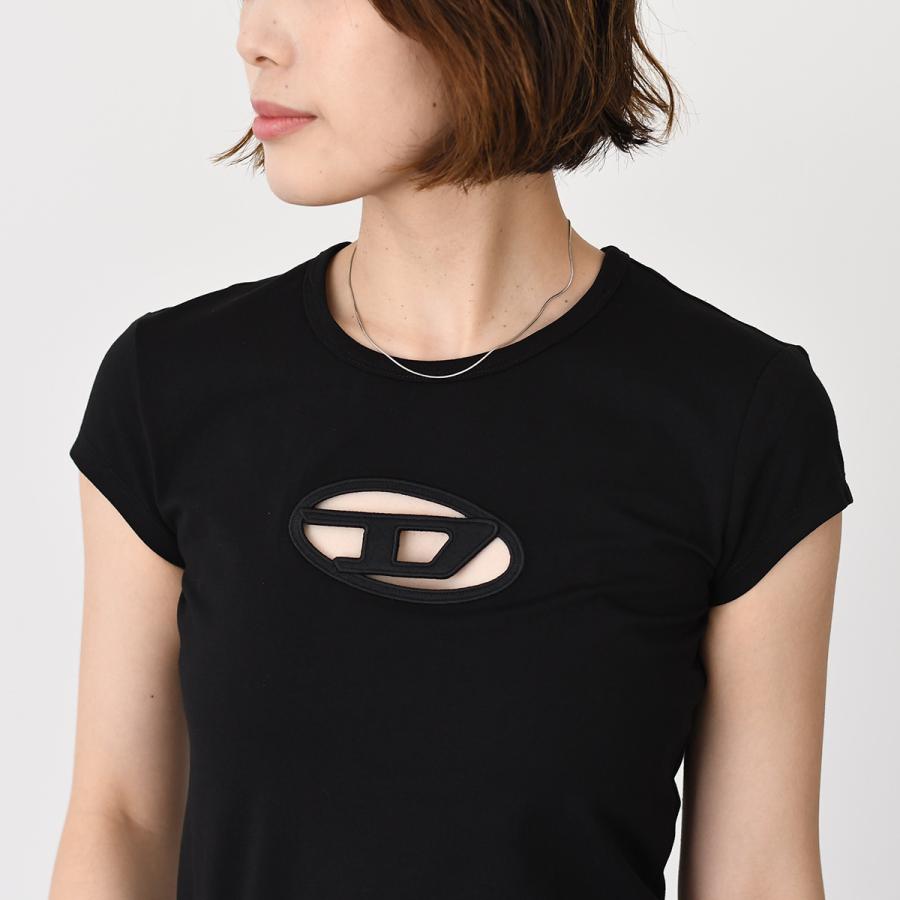【DIESEL】コンパクトTシャツ DIESEL ディーゼル トップス TシャツT-ANGIE コットンジャージー