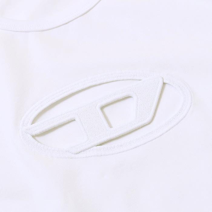 【国内即発】DIESEL D-ANGIEL コットンジャージーミニドレス DIESEL ディーゼル ワンピース トップス D-ANGIEL コットン