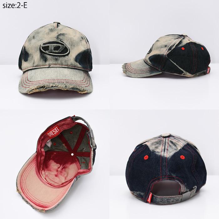 DIESEL（ディーゼル） キャップ 帽子 C-SEYMON デニムキャップ A06467