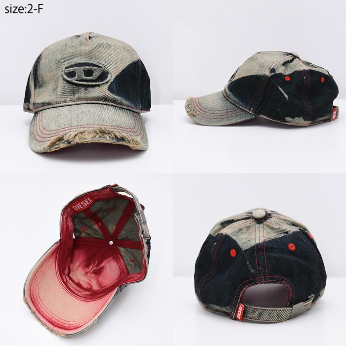 DIESEL（ディーゼル） キャップ 帽子 C-SEYMON デニムキャップ A06467