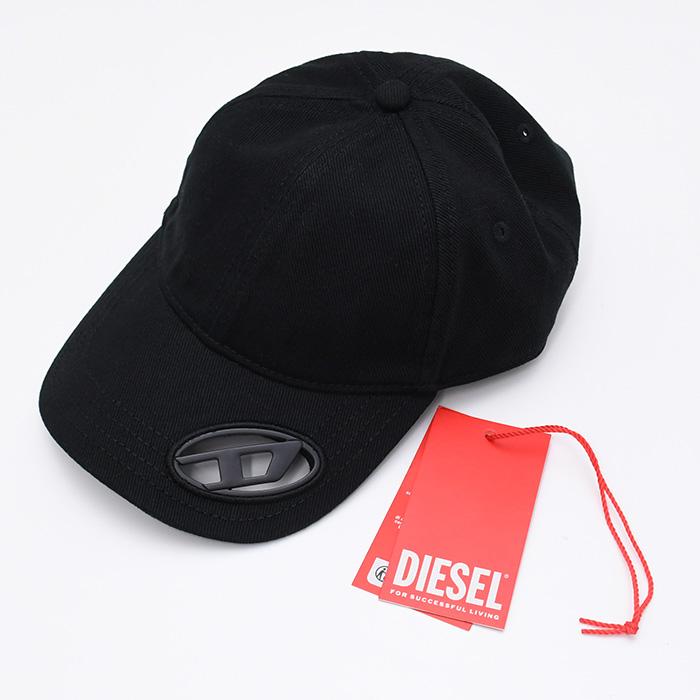 DIESEL ディーゼル キャップ 帽子 ブラック 新品 DIESEL（ディーゼル） キャップ 帽子 C-PLAK A11357 0PFAA メンズ ユニ
