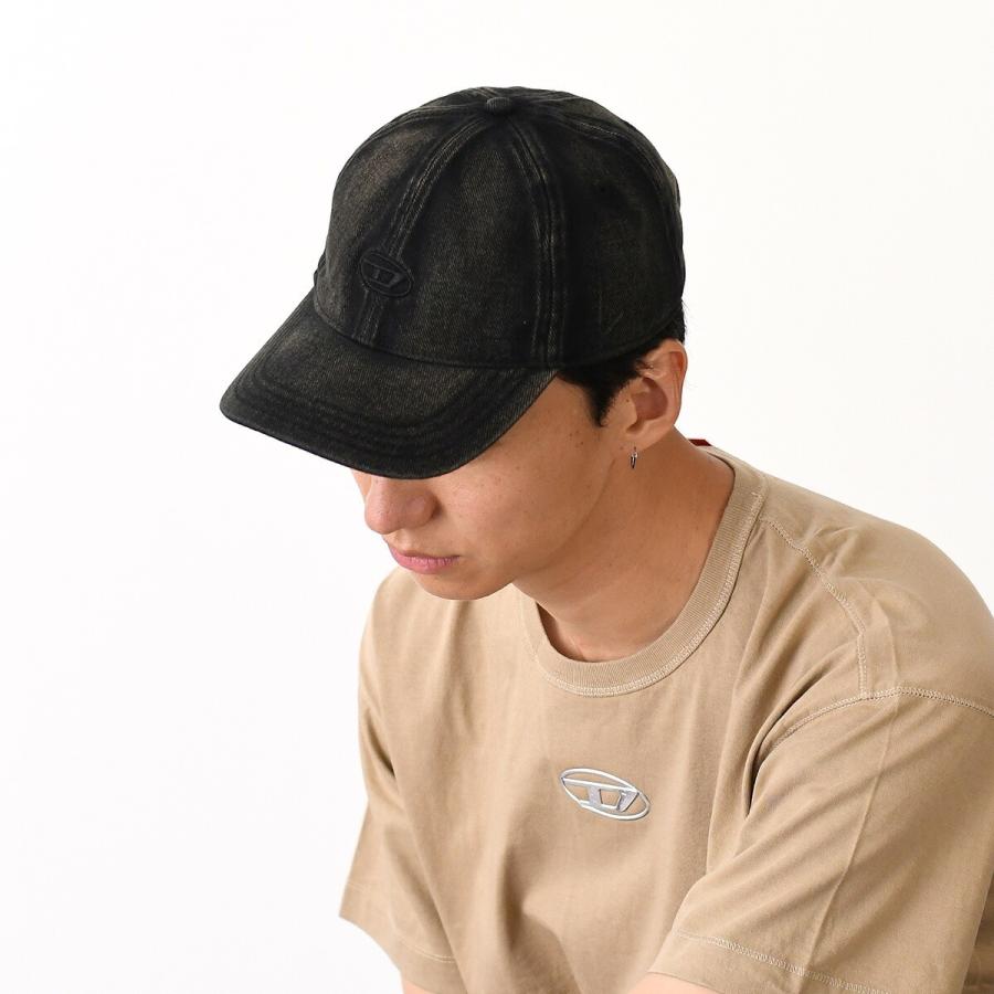 DIESEL（ディーゼル） キャップ 帽子 C-RUN-WASH A11361 0BLAA メンズ
