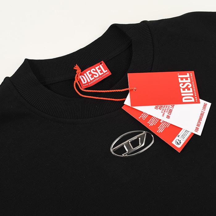 Tシャツ・カットソー DIESEL SS25 'S-Cooling-L1' sweatshirt (A115800BMBJ 9XX) Diesel S-cooling-l1 Sweatshirt In Black | ModeSens