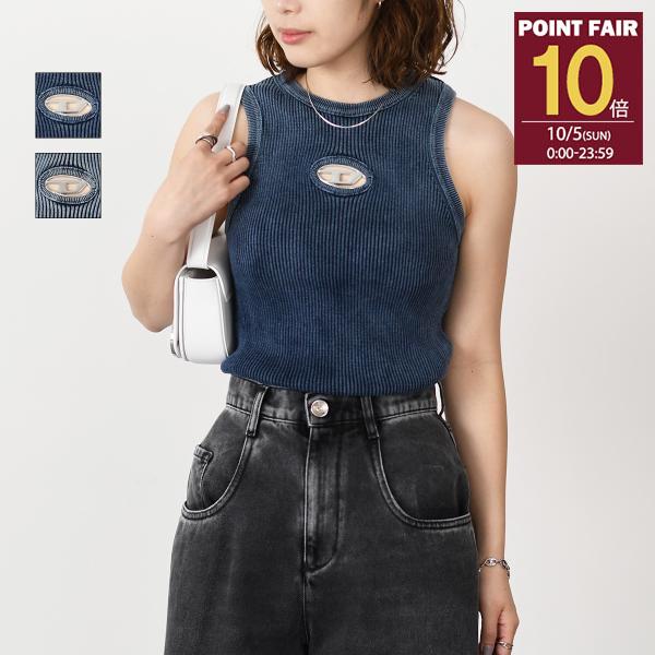 DIESEL ディーゼル タンクトップ トップス M-ANCHOR-A-SL