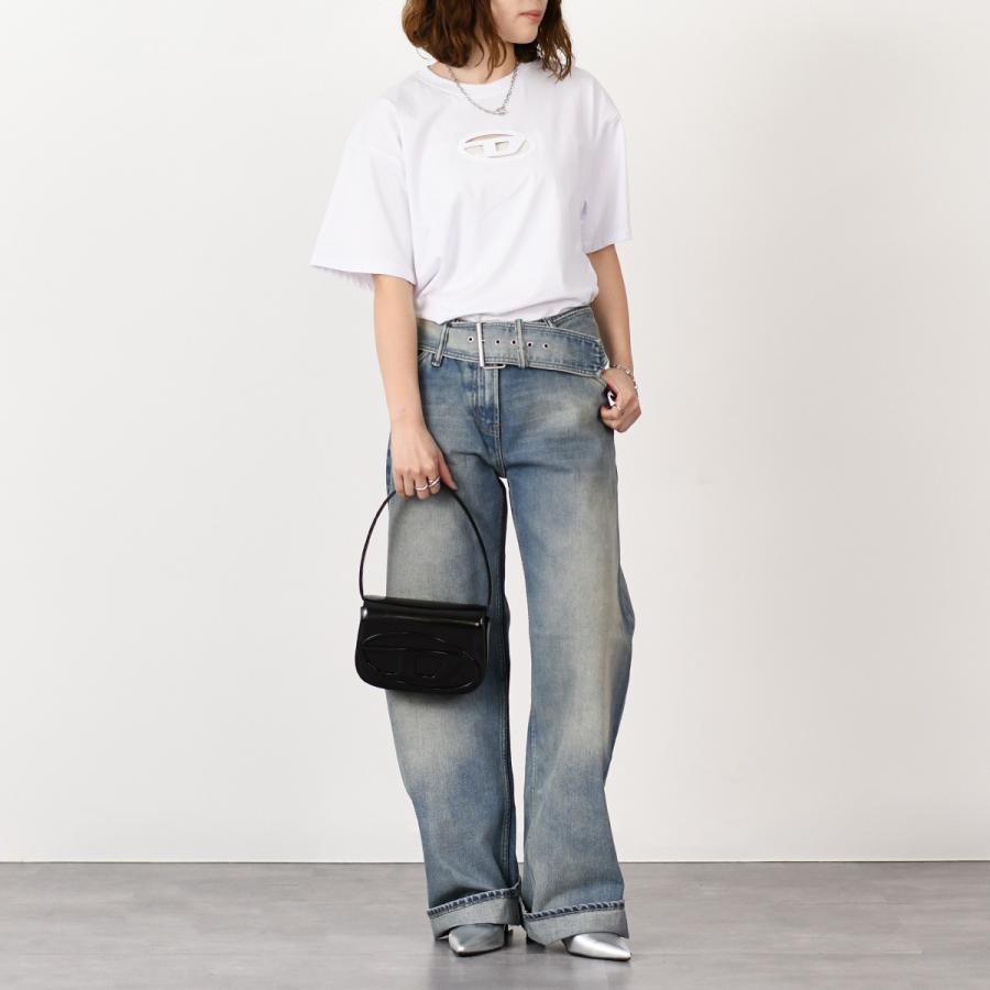 DIESEL ディーゼル カットソー Tシャツ トップス T-BUXT-CROP-OD