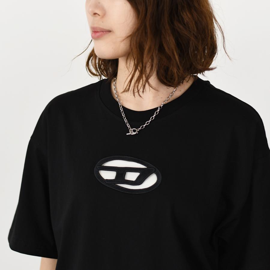DIESEL ディーゼル カットソー Tシャツ トップス T-BUXT-CROP-OD