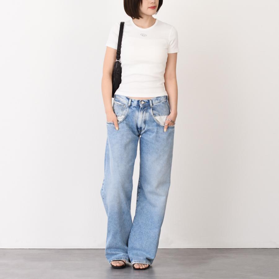 DIESEL（ディーゼル） Tシャツ トップス カットソー T-ELE-LONG-OD