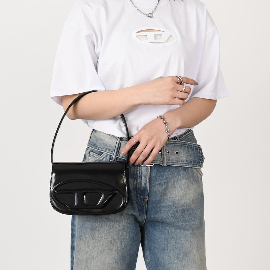 diesel レザーバック no37739 DIESEL ディーゼル レザー ウール ミニボストン バッグ