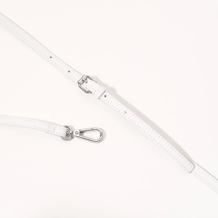 DIESELバック　ホワイト Diesel Play-Glossy ショルダーバッグ | ホワイト | FARFETCH JP