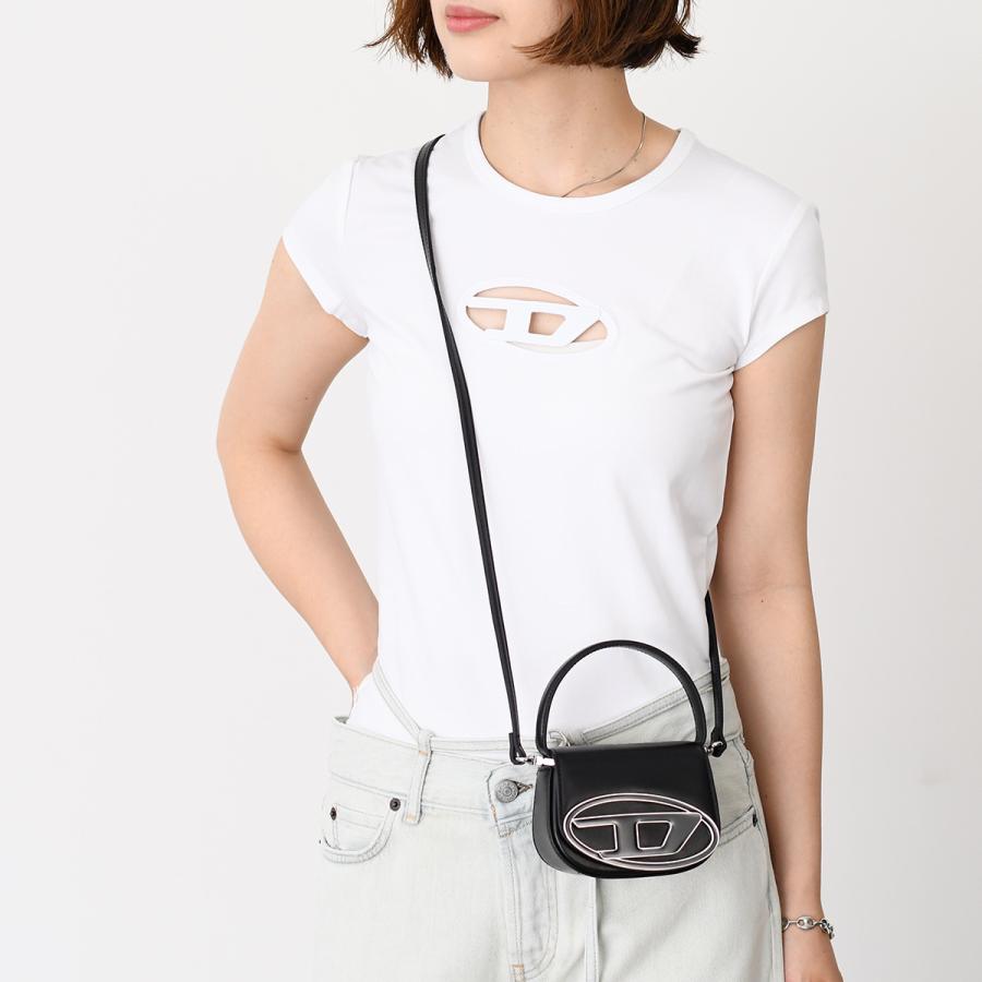 ディーゼル　ハンドバッグ　白　ファー　チェーン　2way　本革　DIESEL　V ディーゼル DIESEL ハンドバッグ 皮革 2WAY レザー ショルダー