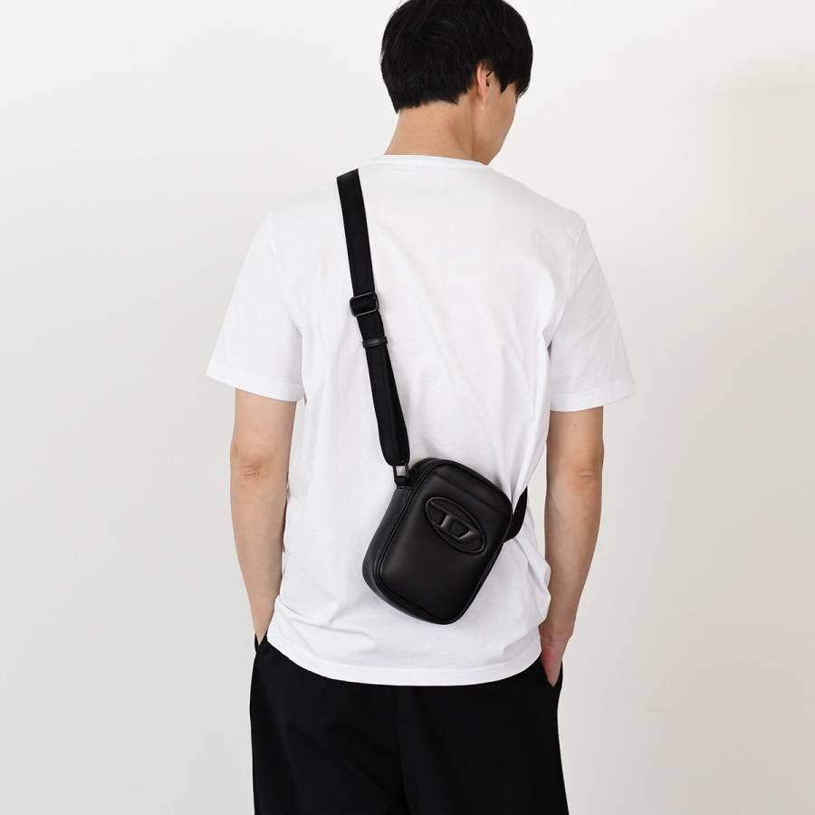 DIESEL ディーゼル HOLI D ショルダーバッグ ブラック 黒 DIESEL - ディーゼル DIESEL ショルダーバッグ HOLI-D CROSSBODY