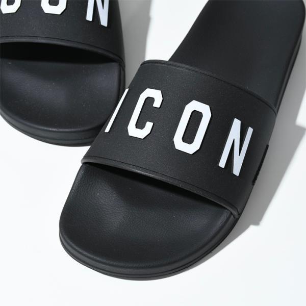 D SQUARED2 ディースクエアード シャワーサンダル メンズ Be Icon Flip