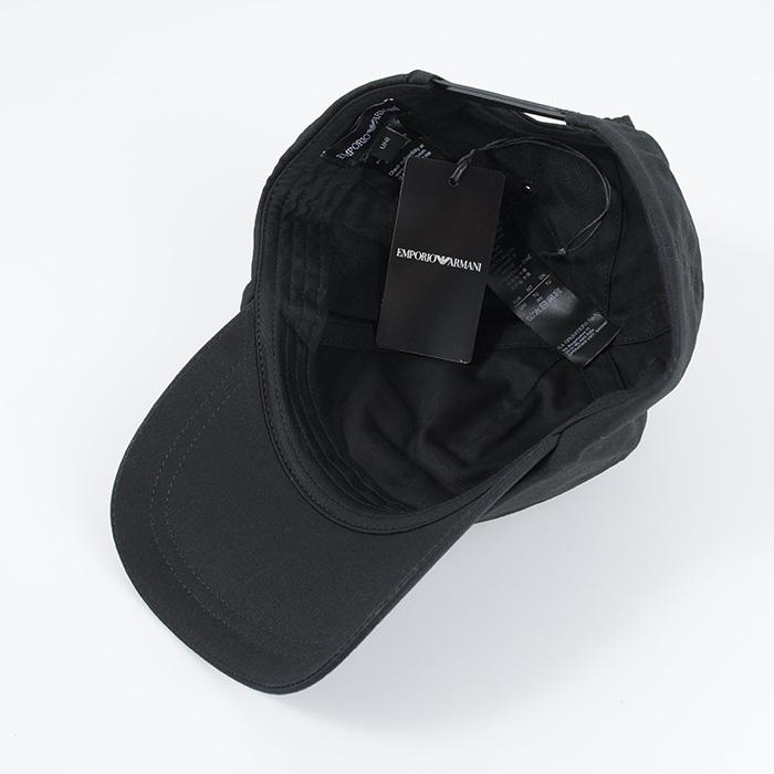 EMPORIO ARMANI エンポリオ アルマーニ キャップ 帽子 オーバーサイズ
