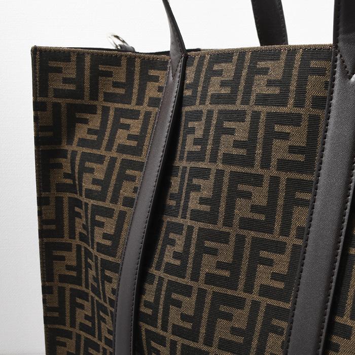 FENDI（フェンディ） バッグ FFジャカード トートバッグ 7VA390 AG0M