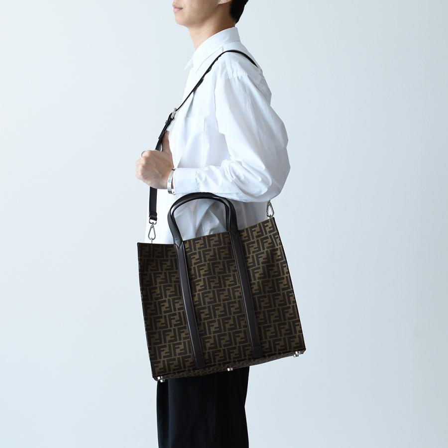 FENDI フェンディ バッグ FFジャカード トートバッグ 7VA390