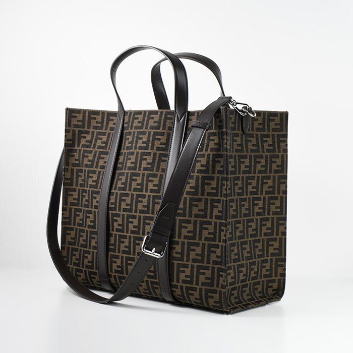 FENDI（フェンディ） バッグ FFジャカード トートバッグ 7VA390 AG0M