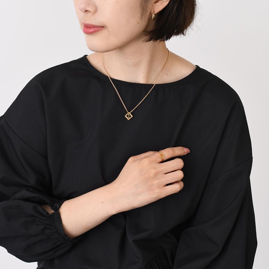 【希少】Fendi フェンディ フォーエバー ネックレス フォーエバー フェンディ ネックレス ゴールド仕上げ ゴールド | Fendi