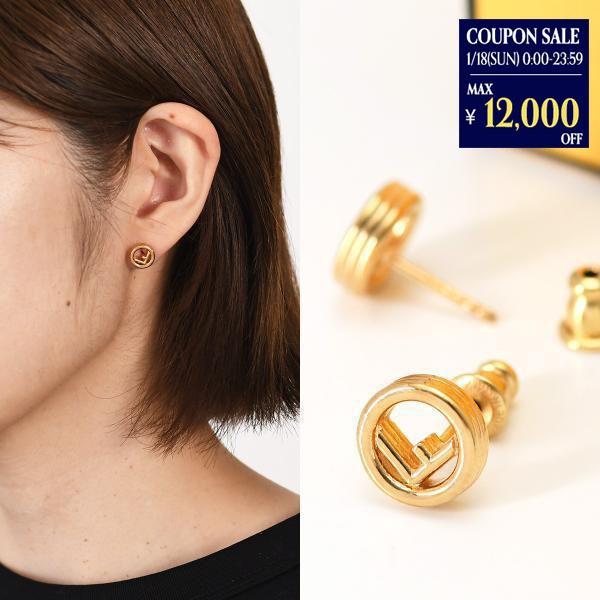 FENDI（フェンディ） ピアス アクセサリー エフ イズ F IS 8AK989 B08