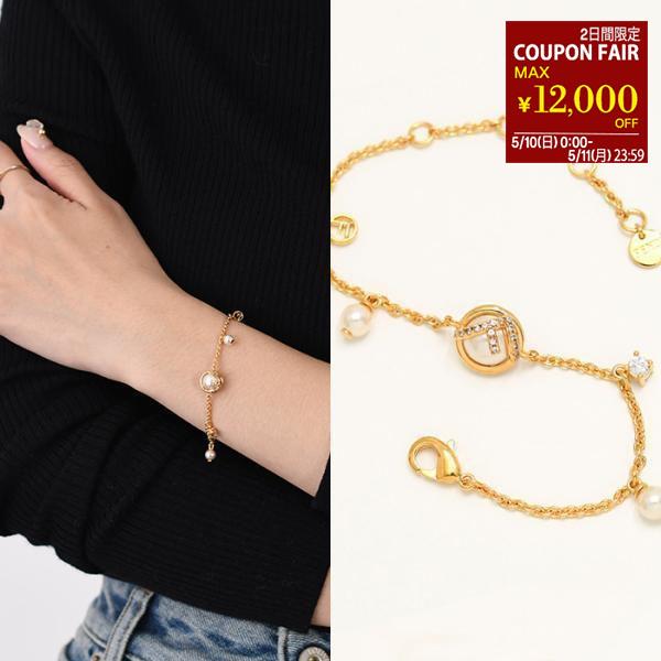 [美品]FENDI エフ イズ フェンディ ブレスレット FENDI（フェンディ） ブレスレット アクセサリー エフ イズ レディース