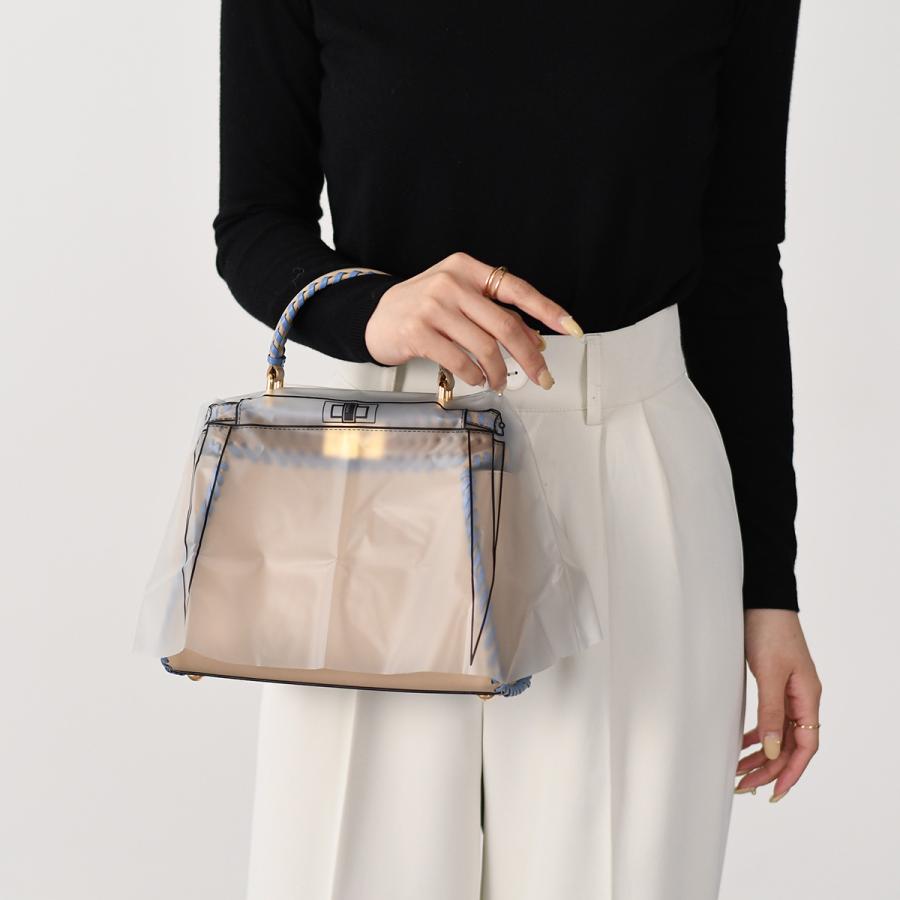 FENDI ピーカブー ミニ ハンドバッグ ベージュ ショルダーバッグ FENDI（フェンディ） バッグ ハンドバッグ ピーカブー ミニ 8BN244