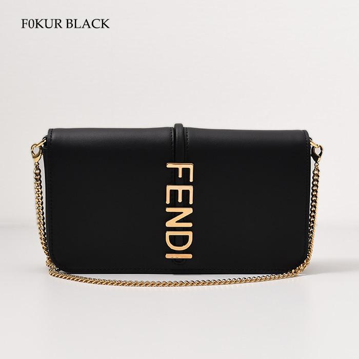 【美品】Fendi 黒 レザー ショルダーバッグ　A4サイズ　ポケット多数 FENDI フェンディ BY THE WAY Mini Bag ハンドバッグ ショルダー