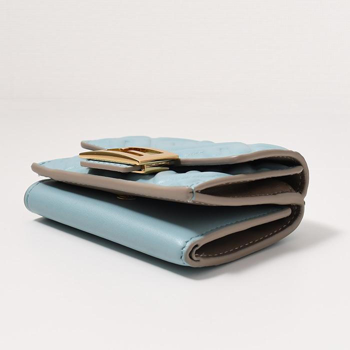 FENDI フェンディ 財布 バゲット マイクロ 三つ折り財布