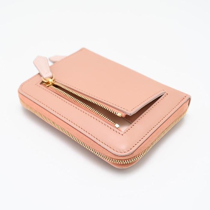 【フェンディ FENDI】FFダイヤモンド 二つ折り財布 ベージュ FENDI（フェンディ） 財布 ウォレット FFダイヤモンド ジップ