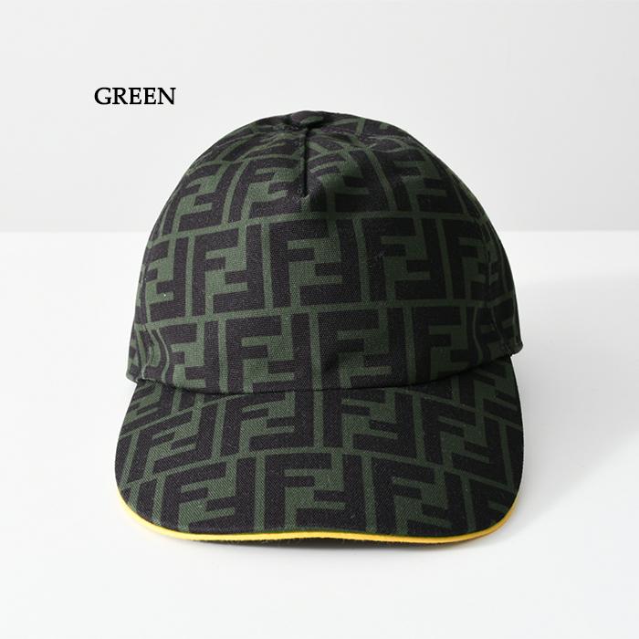 数量は多】 【正規品】FENDI キャップ FFロゴ モノグラム フェンディ