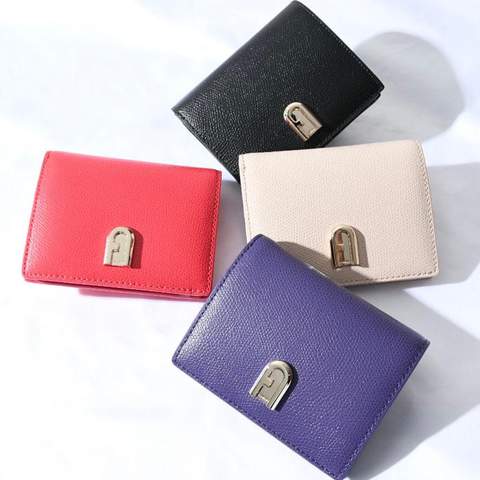 FURLA フルラ 1927 2つ折り S ミニ財布 NERO ブラック BALLERINA