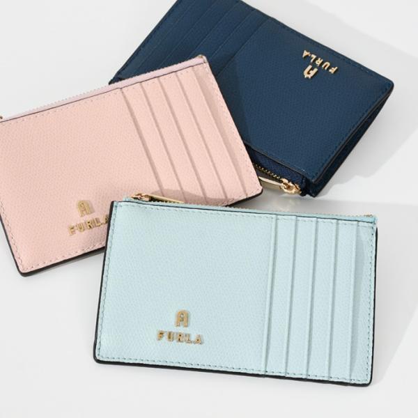 フルラ FURLA 名刺入れ レザー 黒 カードケース 大容量 ブランド