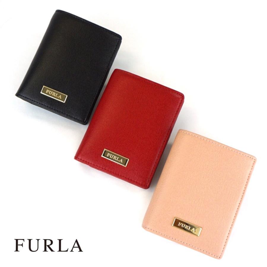 新品☆FURLA フルラ ブラック レザー 折り財布 予約 新品☆FURLA フルラ ブラック レザー 折り財布 予約