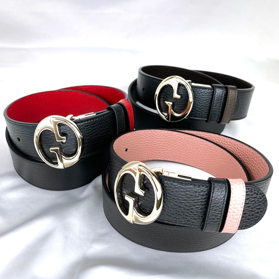 Gucci グッチ ベルト レディース Gg ロゴ Belt Nero Pink ブラック ピンク Nero Brown ブラウン Nero Red レッド バイカラーca02g レザー Gc ca02g セレクトショップ Felice Yahoo 店 通販 Yahoo ショッピング