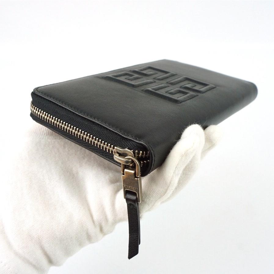 GIVENCHY ジバンシィ EMBLEM 長財布 財布 ラウンド ブラック BLACK GIVENCHY ジバンシィ EMBLEM 長財布 財布 ラウンド ブラック BLACK