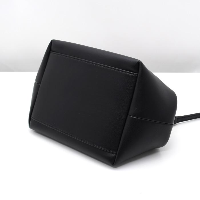GANNI ガニー バッグ BOU BAG A5241 A5245 レディース ブラック グレージュ シンプル ミニバッグ レザー 2way 人気の画像