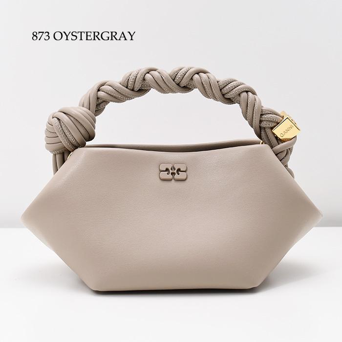 GANNI ガニー ハンドバッグ バッグ MINI BOU BAG A5842 A6949 A6946 レディース グレージュ ショルダーバッグ ミニバッグの画像
