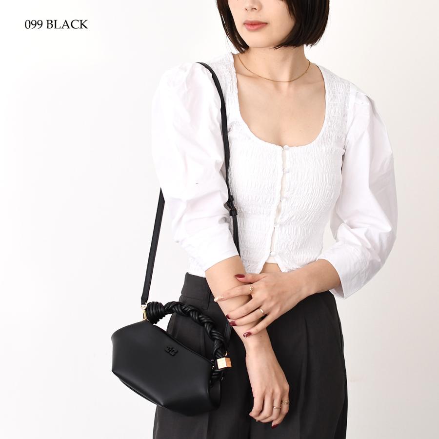 GANNI ガニー ハンドバッグ バッグ MINI BOU BAG A5842 A6949 A6946 レディース グレージュ ショルダーバッグ ミニバッグの画像