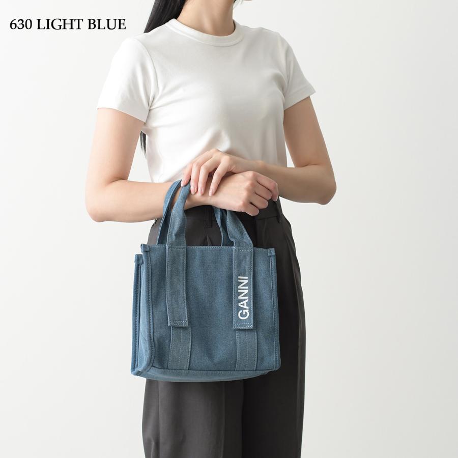 GANNI（ガニー） ガニ― バッグ テック デニム ハンドバッグ ショルダー