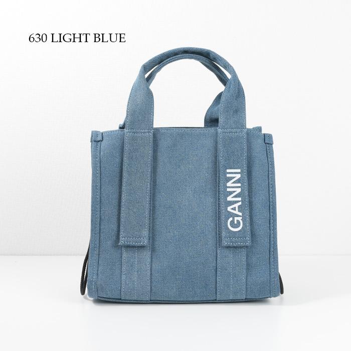 GANNI（ガニー） ガニ― バッグ テック デニム ハンドバッグ ショルダー