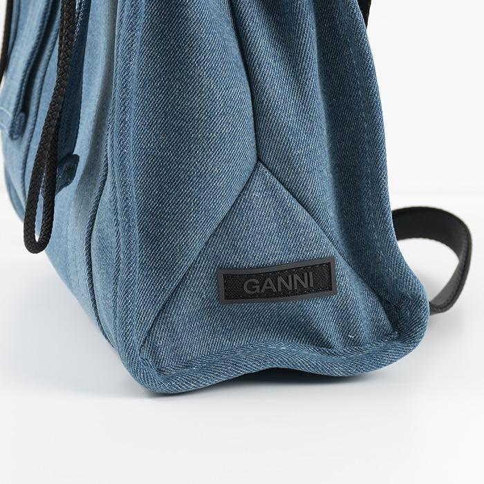 GANNI（ガニー） ガニ― バッグ テック デニム ハンドバッグ ショルダー
