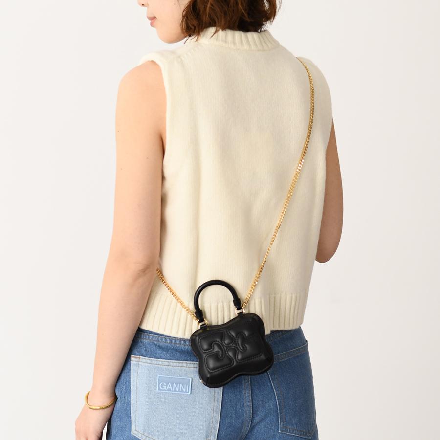 GANNI（ガニー） ショルダーバッグ バッグ NANO BUTTERFLY TOP HANDLE