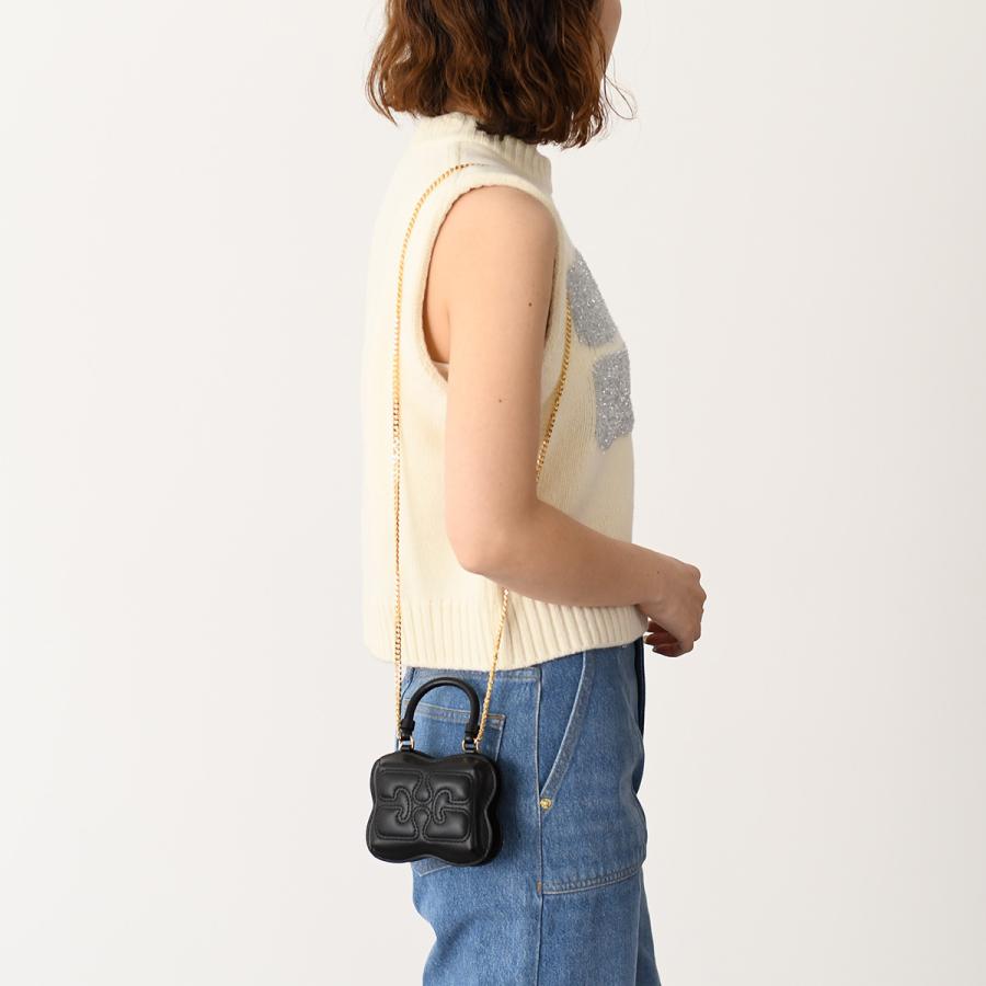 GANNI（ガニー） ショルダーバッグ バッグ NANO BUTTERFLY TOP HANDLE