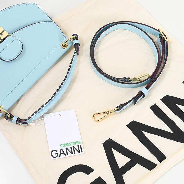 GANNI ガニー バッグ APO-G MINI TOP HANDLE BAG A6349 A6351
