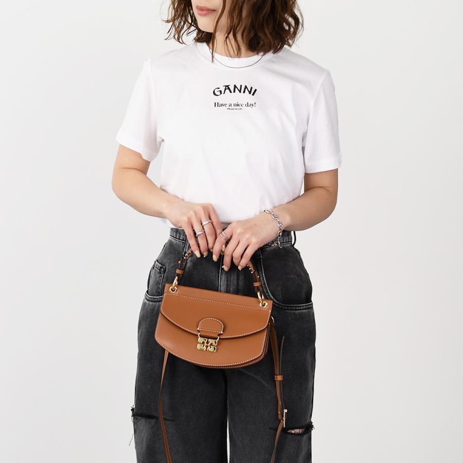 ガニーショルダーバッグ GANNI（ガニー） GANNI GANNI BOU BAG MINI レディース バック
