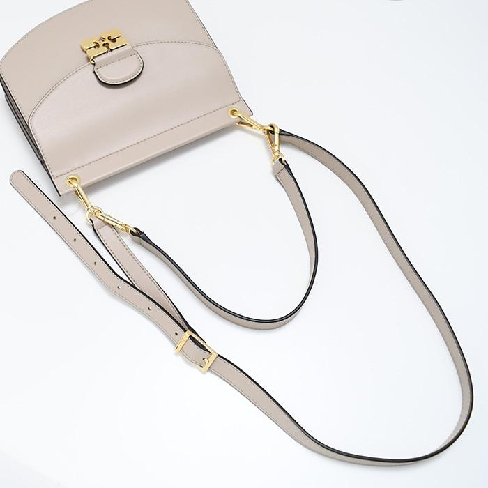 【10％OFF】GANNI ガニー バッグ ショルダーバッグ APO-G BAG SMALL A6449 A6460 レディース ブラック ベージュ レザー クラッチバッグの画像